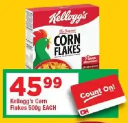 OK Grocer Kellogg's Corn Flakes offer