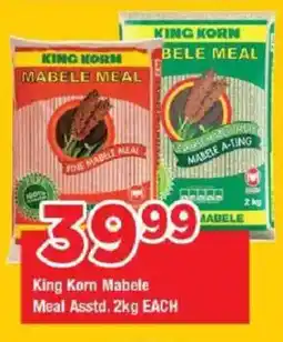 OK Grocer King Korn Mabele Meal offer