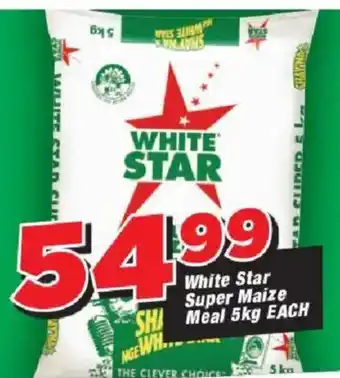 OK Grocer White Star Super Maize Meal offer