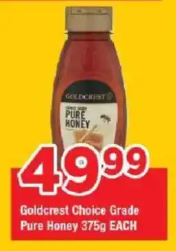 OK Grocer Goldcrest Choice Grade Pure Honey offer