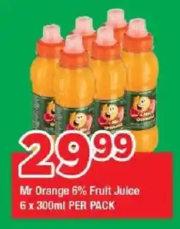 OK Grocer Mr Orange 6% Fruit Juice offer