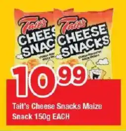 OK Grocer Tait's Cheese Snacks Maize Snack offer