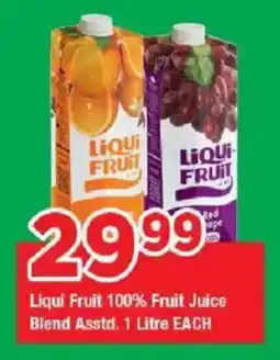 OK Grocer Liqui Fruit 100% Fruit Juice Blend offer