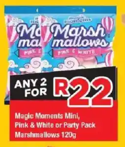 OK Grocer Magic Moments Mini, Pink & White or Party Pack Marshmallows offer