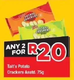 OK Grocer Tait's Potato Crackers offer