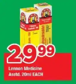 OK Grocer Lennon Medicine offer