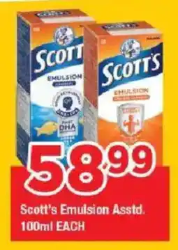 OK Grocer Scott's Emulsion offer