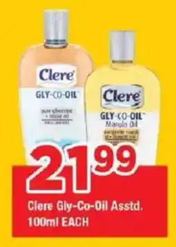 OK Grocer Clere Gly-Co-Oil offer
