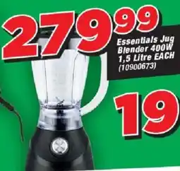 OK Grocer Essentials Jug Blender 400W offer