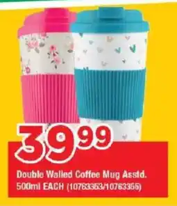 OK Grocer Double Walled Coffee Mug offer