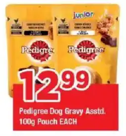 OK Grocer Pedigree Dog Gravy Pouch offer