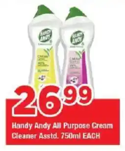 OK Grocer Handy Andy All Purpose Cream Cleaner offer