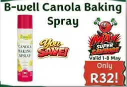Foodeez B-well Canola Baking Spray offer