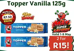 Foodeez Bakers Topper Vanilla offer