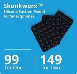 Cellucity Skunkworx Silicone Suction Mount for Smartphones offer
