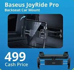 Cellucity Baseus JoyRide Pro Backseat Car Mount offer