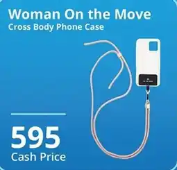 Cellucity Woman On the Move Cross Body Phone Case offer
