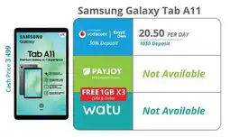 Cellucity Samsung Galaxy Tab A11 offer