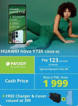 Cellucity Huawei Nova Y73S 128GB 4G offer