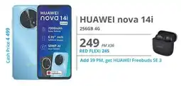 Cellucity Huawei Nova 14i 256GB 4G offer