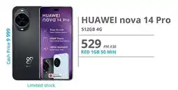 Cellucity Huawei Nova 14 Pro 512GB 4G offer