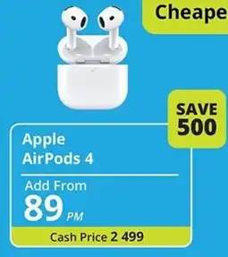 Cellucity Apple AirPods 4 offer