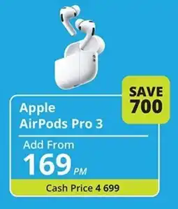 Cellucity Apple AirPods Pro 3 offer