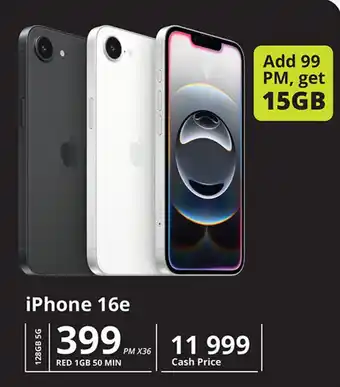 Cellucity iPhone 16e offer