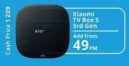 Cellucity Xiaomi TV Box S 3rd Gen offer