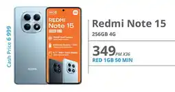 Cellucity Redmi Note 15 256GB 4G offer