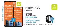 Cellucity Redmi 15C 128GB 4G offer