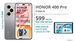 Cellucity Honor 400 Pro 512GB 5G offer