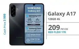 Cellucity Samsung Galaxy A17 128GB 4G offer