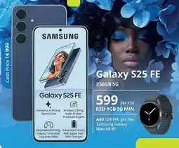 Cellucity Samsung Galaxy S25 FE 256GB 5G offer