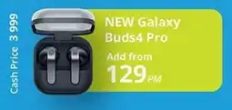 Cellucity Samsung Galaxy Buds4 Pro offer