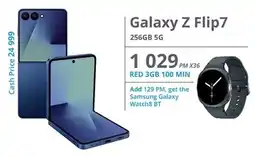 Cellucity Samsung Galaxy Z Flip7 256GB 5G offer