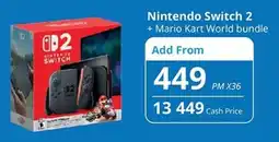 Cellucity Nintendo Switch 2 + Mario Kart World bundle offer