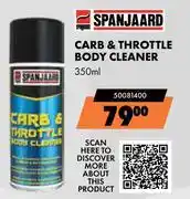 Midas Spanjaard Carb & Throttle Body Cleaner 50081400-350ml offer