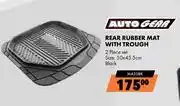 Midas Autogear Rear Rubber MAT With Trough MA25BK offer
