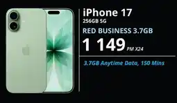 Cellucity iPhone 17 256GB 5G offer