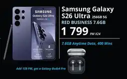 Cellucity Samsung Galaxy S26 Ultra 256GB 5G offer