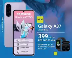 Cellucity Samsung Galaxy A37 256GB 5G offer