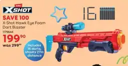 ToysRUs Zuru X-Shot Hawk Eye Foam Dart Blaster offer