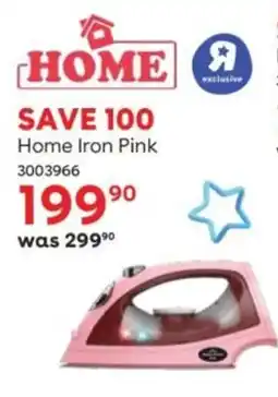 ToysRUs Home Iron Pink offer