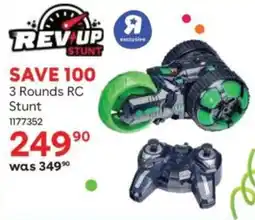 ToysRUs Rev Up 3 Rounds RC Stunt offer
