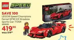 ToysRUs Lego Speed Champions Ferrari SF90 XX Stradale Sports Car offer