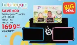 ToysRUs Bubblegum 7" Junior Sim Tablet offer