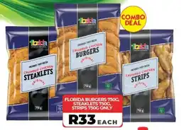 1UP Florida burgers, steaklets, strips offer