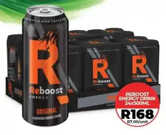 1UP Reboost energy drink offer