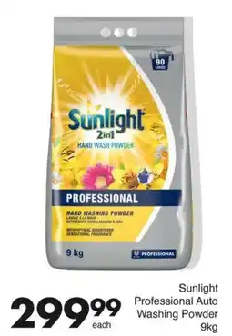 Save Sunlight Professional Auto Washing Powder offer